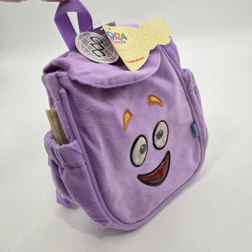 NEW Dora The Explorer Plush Backpack With Map VINTAGE Mr Backpack W/ Map 2010